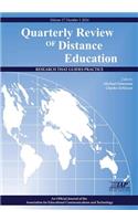 Quarterly Review of Distance Education Research That Guides Practice Volume 17 Number 1 2016