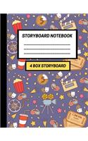 Storyboard Notebook - 4 Box Storyboard