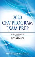 2020 CFA Program Exam Prep Level 1: 2020 CFA Level 1, Book 2: Economics