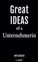 Notizbuch für Unternehmer / Unternehmerin