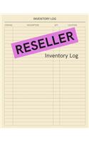 Reseller Inventory Log: Large Tracker With 3000+ Log Space, Home-Based Business Inventory Management