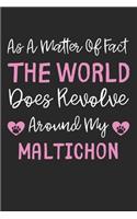 As A Matter Of Fact The World Does Revolve Around My Maltichon