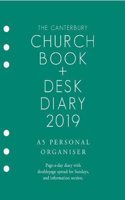 The Canterbury Church Book & Desk Diary 2019 A5 Personal Organiser Edition