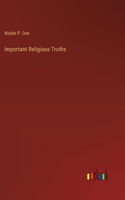 Important Religious Truths