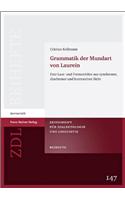 Grammatik Der Mundart Von Laurein