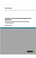 Staatslehre und Staatsbeschreibung bei Niccolò Machiavelli