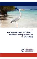 Assessment of Church Leaders' Competence in Counselling