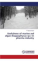 Usefulness of marine red algae (Kappaphycus sp.) in pharma industry