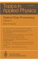 Optical Data Processing