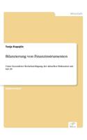 Bilanzierung von Finanzinstrumenten