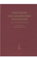 Grundriss Der Arabischen Philologie