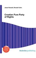 Croatian Pure Party of Rights: (English)