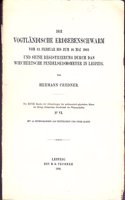 Der vogtlandische Erdbebenschwarm vom 13. Februar bis zum 18. Mai 1903 und seine Registrierung .