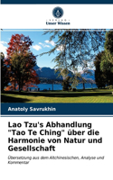 Lao Tzu's Abhandlung 