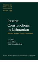 Passive Constructions in Lithuanian