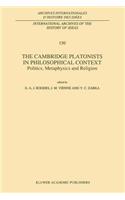 Cambridge Platonists in Philosophical Context