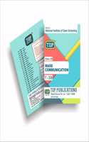 TOP NIOS Class 12 T-335 Mass Communication English Medium Guide (Including Objective Type MCQs) | Updated with Latest Syllabus and Exam Pattern as per NIOS Latest Notification