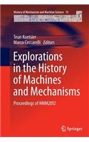 Explorations in the History of Machines and Mechanisms
