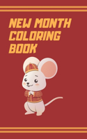 New Month Coloring Book
