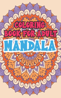 Coloring Book For Adult Mandala