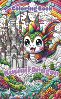 Kawaii Dragon Coloring Book