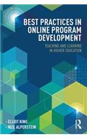 Best Practices in Online Program Development