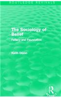 Sociology of Belief (Routledge Revivals)