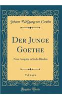 Der Junge Goethe, Vol. 6 of 6: Neue Ausgabe in Sechs Bänden (Classic Reprint)