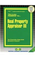 Real Property Appraiser III