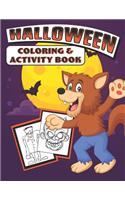 Halloween Coloring & Activity Book