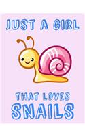 Just A Girl That Loves Snails