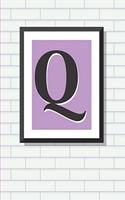 Initial Q Personalized Blank Lined Journal Notebook: A Daily Diary, Composition or Log Book, Gift Idea for Someone Whose Name Starts with the Letter Q!!