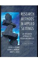 Research Methods in Applied Settings