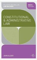 Constitutional and Administrative Law