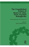 Unpublished Letters of Henry St John, First Viscount Bolingbroke Vol 1