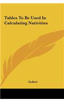Tables To Be Used In Calculating Nativities