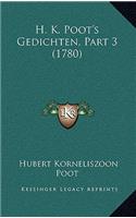 H. K. Poot's Gedichten, Part 3 (1780)