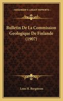 Bulletin De La Commission Geologique De Finlande (1907): (German)