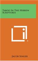 Taboo in the Hebrew Scriptures