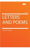 Letters and Poems