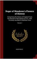 Roger of Wendover's Flowers of History