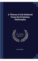 Theory of Life Deduced From the Evolution Philosophy