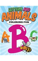 Letters and Animals Coloring Fun