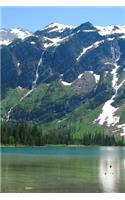 Avalanche lake in Glacial National Park in Montana Journal: Take Notes, Write Down Memories in this 150 Page Lined Journal