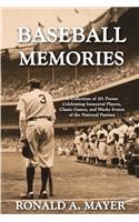 Baseball Memories