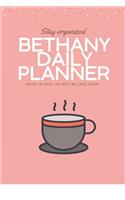 Bethany DAILY PLANNER