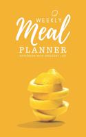 Weekly Meal Planner Notebook With Grocery List