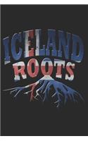 Iceland Notebook: Iceland Notebook - college book - diary - journal - booklet - memo - composition book - 120 sheets - Dot Grid paper 6x9 inch