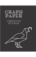 Graph Paper Composition Notebook: Canary Dot Grid Composition Notebook/Sketchbook/Journal/Diary - 200 Pages/100 Sheets, 8.5 x 11 inches