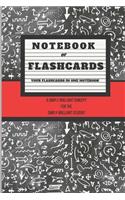 Notebook for Flashcards: A Notebook for Your Flashcards